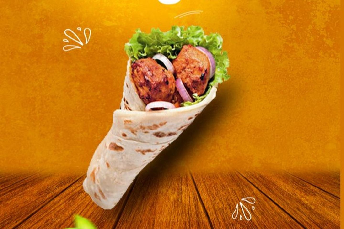 Tikka Roll - Sandwitch