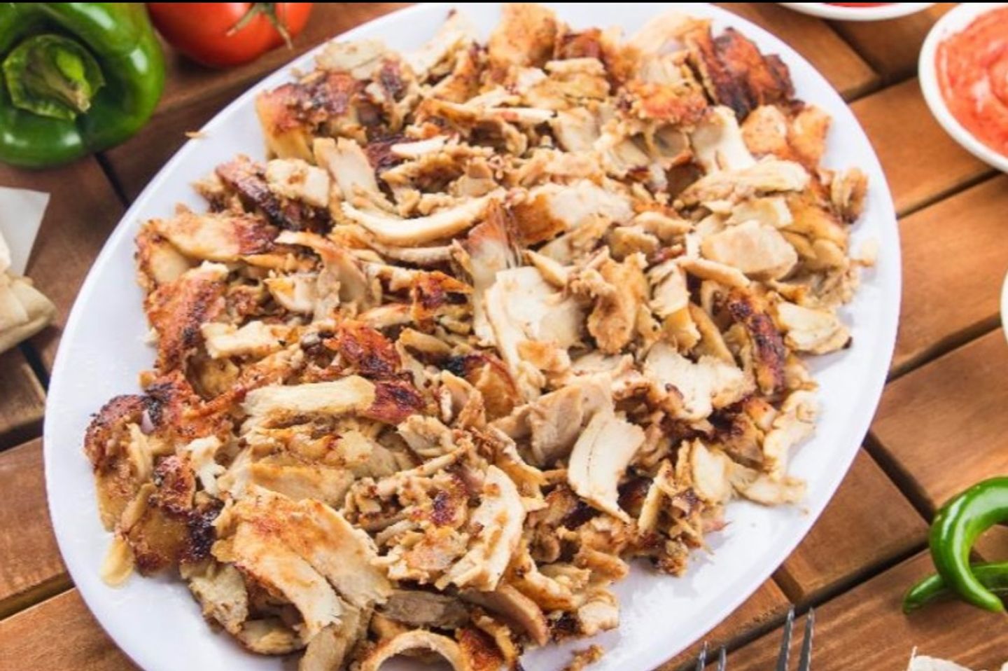 صحن شاورما - صغير