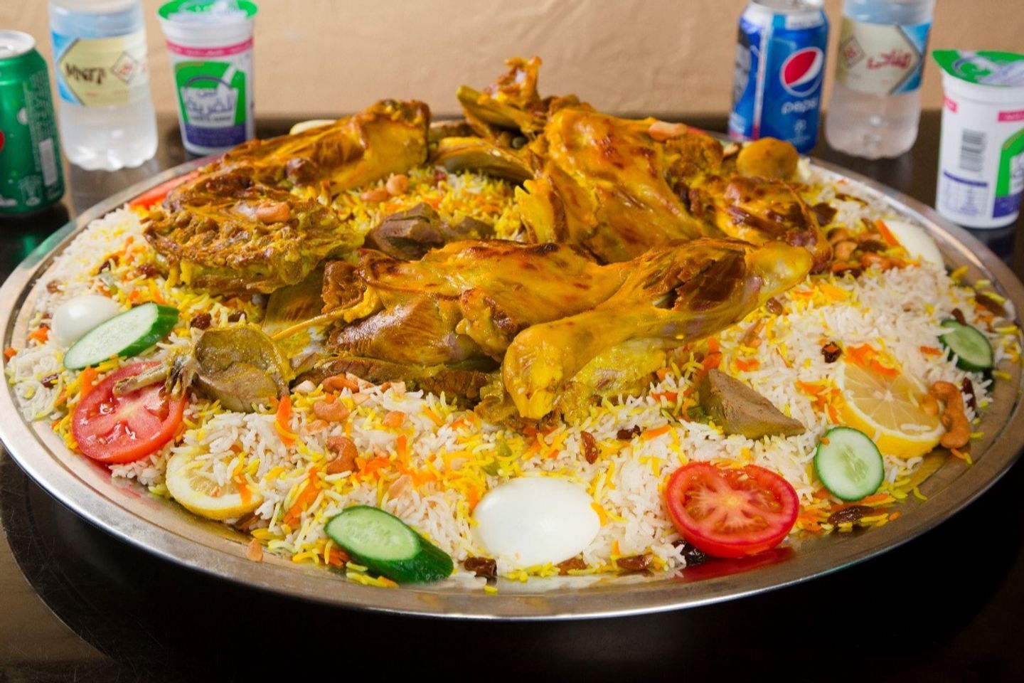 Haneeth Meat With Rice - Half Goat