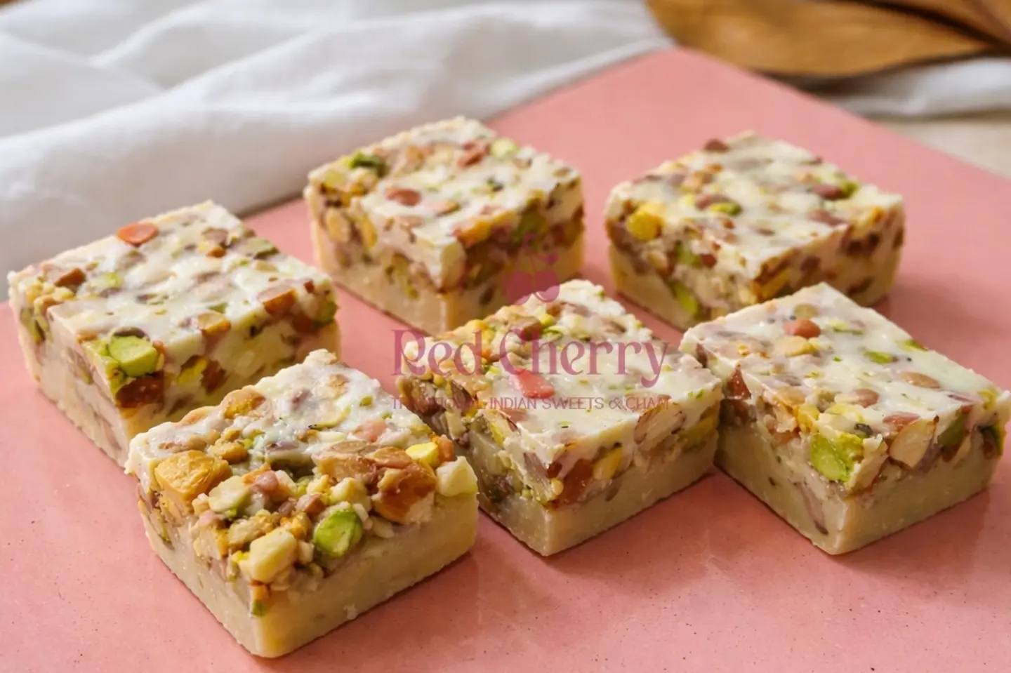 White Chocolate Barfi - 250 Gm