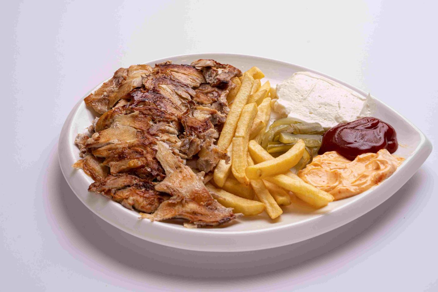 صحن شاورما - صغير
