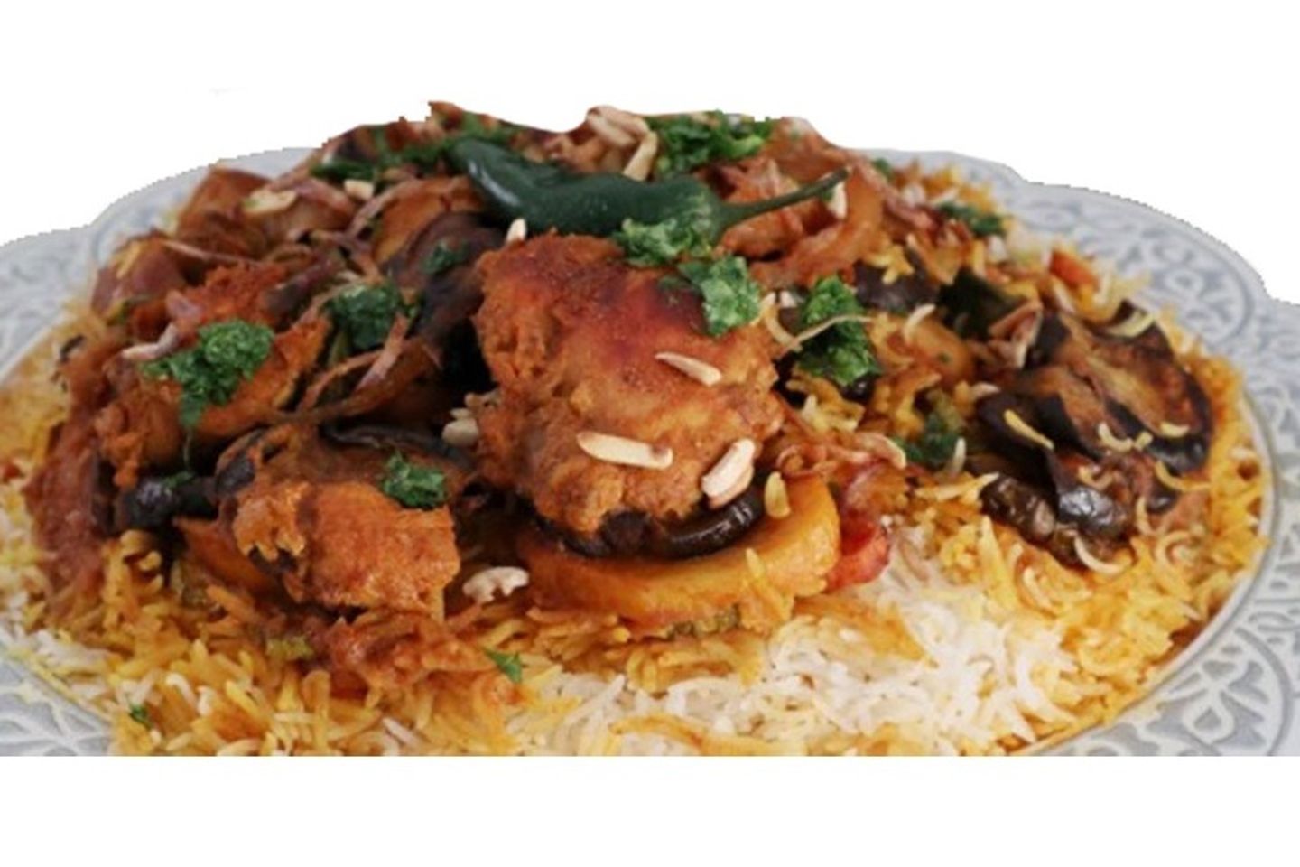 دجاج مقلوبة - حبة