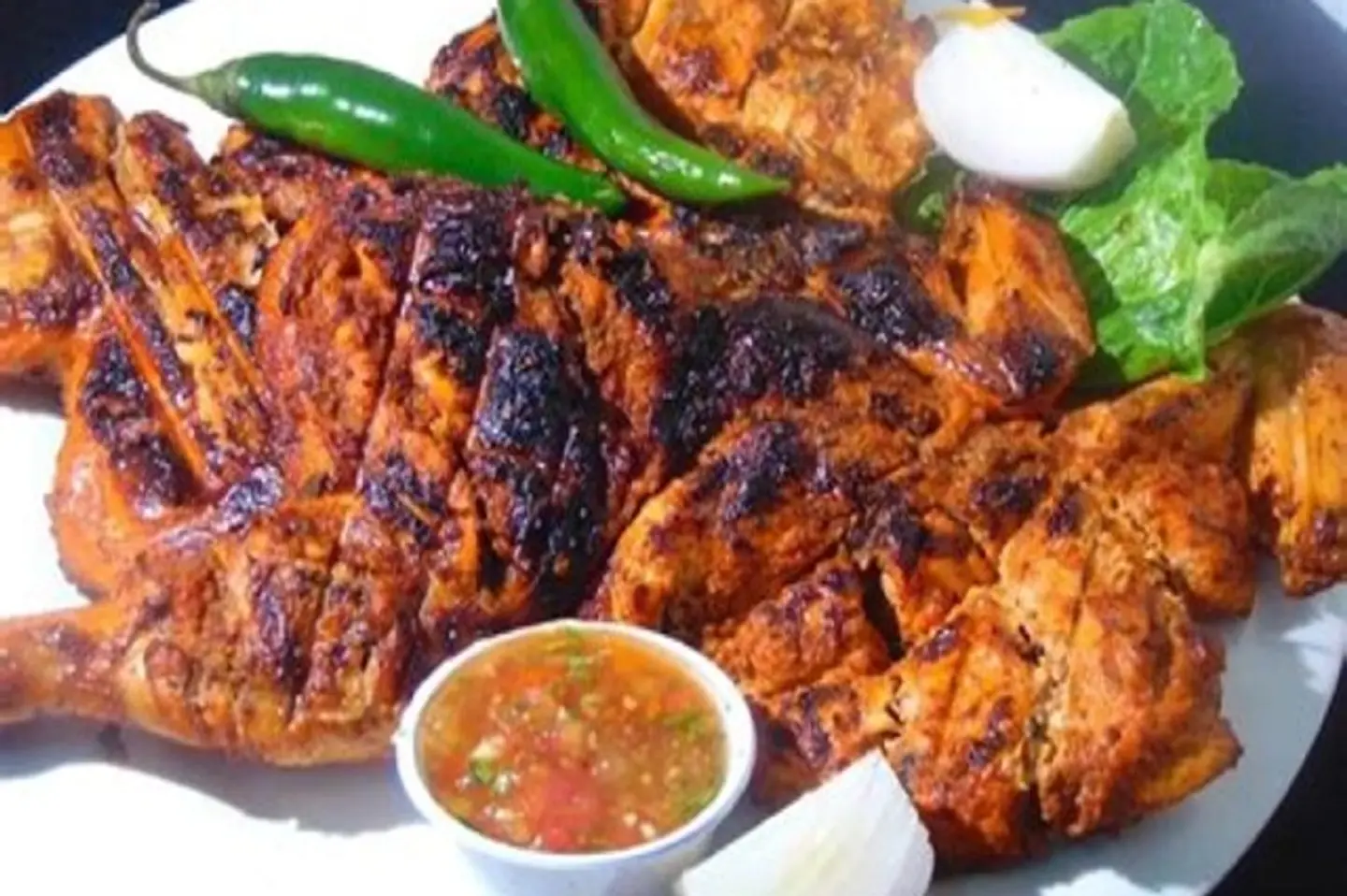 فحم دجاج - نصف