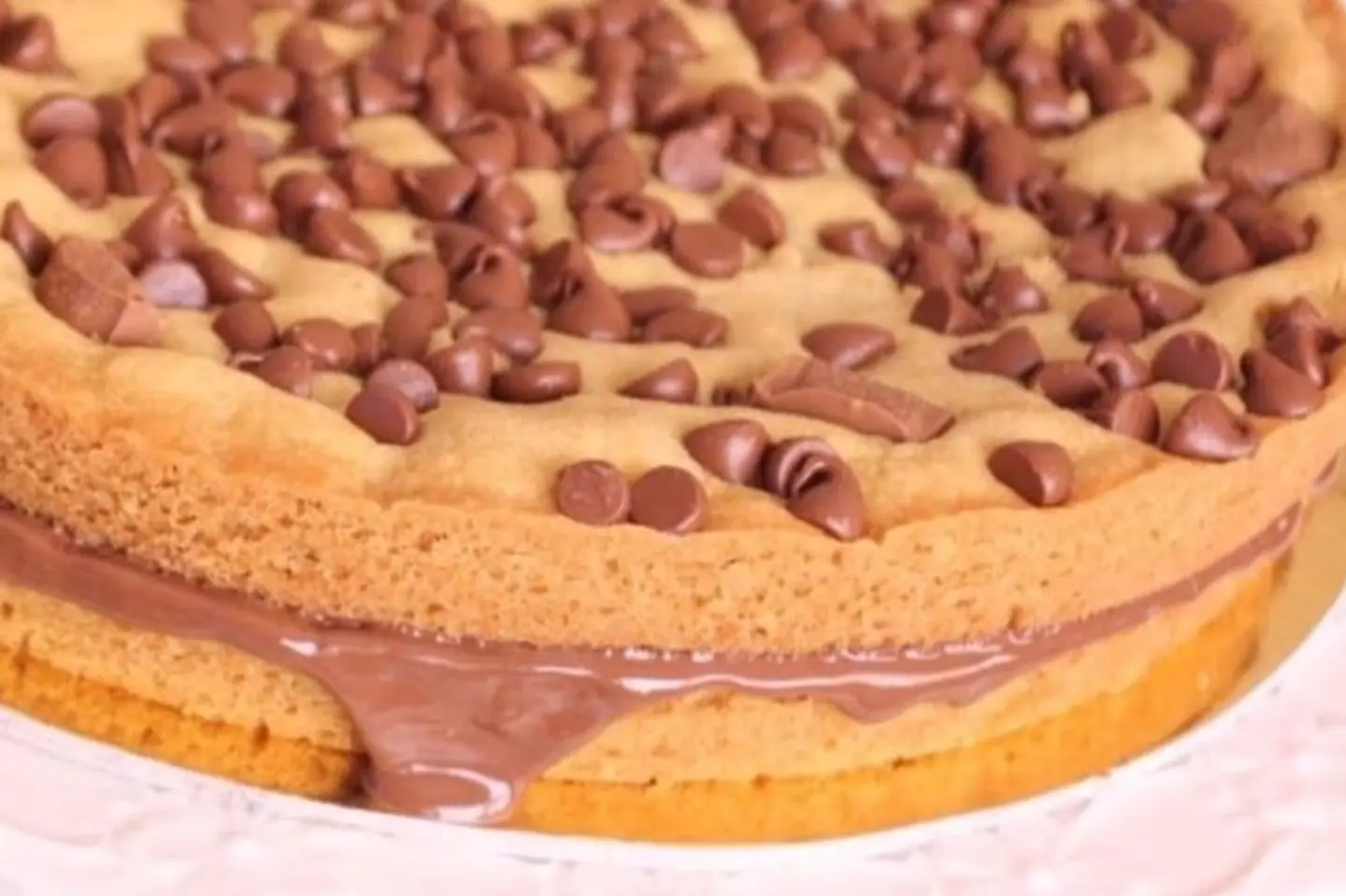 كيكة كوكيز - كيكة كوكيز كبيرة