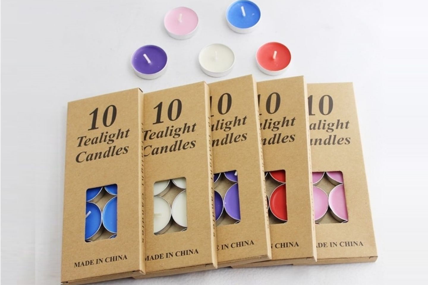 Tealight Candles - Blue