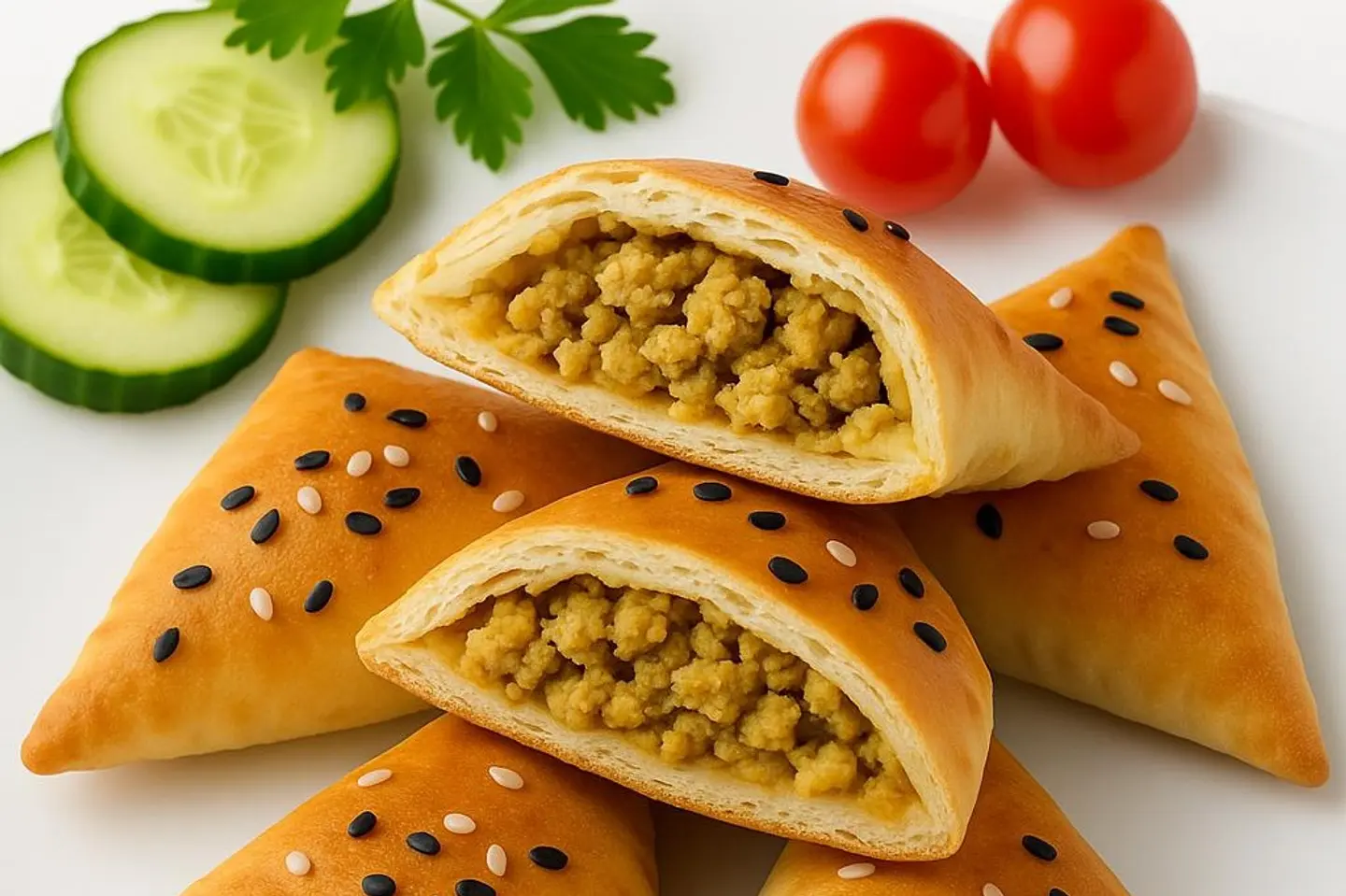 سمبوسة دجاج أم غيداء فرن - صغير
