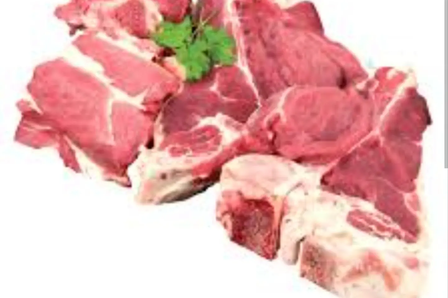 لحم حاشي بالعظم طازج - ١ كيلو