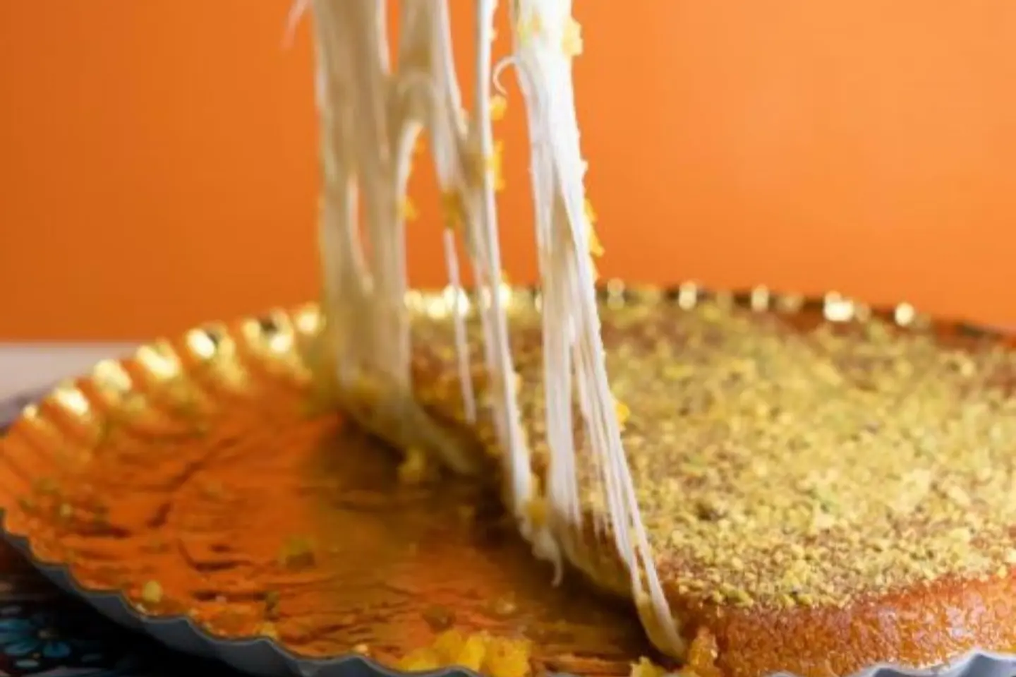 كنافة ناعمة جبنة نابلسية - وسط