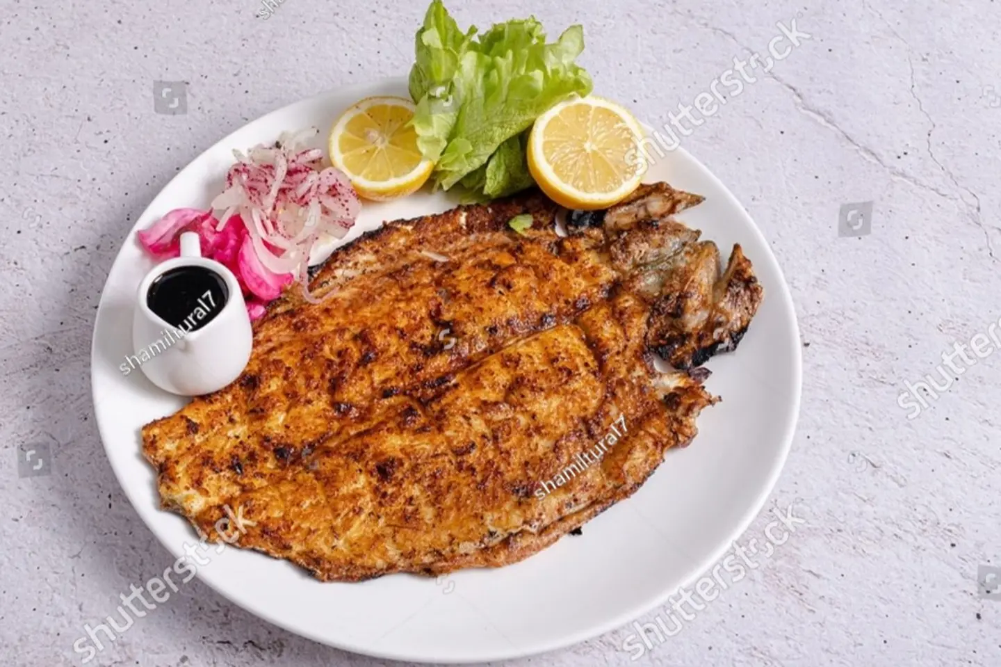 Grilled Sea Bream - Grilled Sea Breem 1 Kg