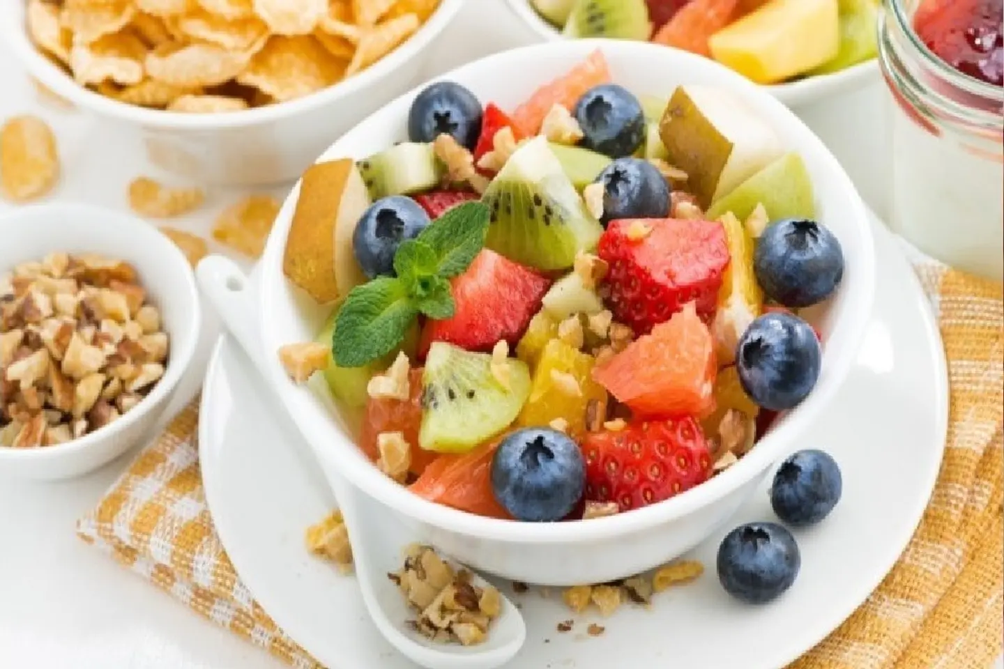 Fruit Salad With Nuts - Medium
