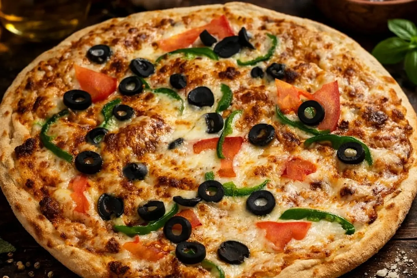 بيتزا خضار - حجم صغير