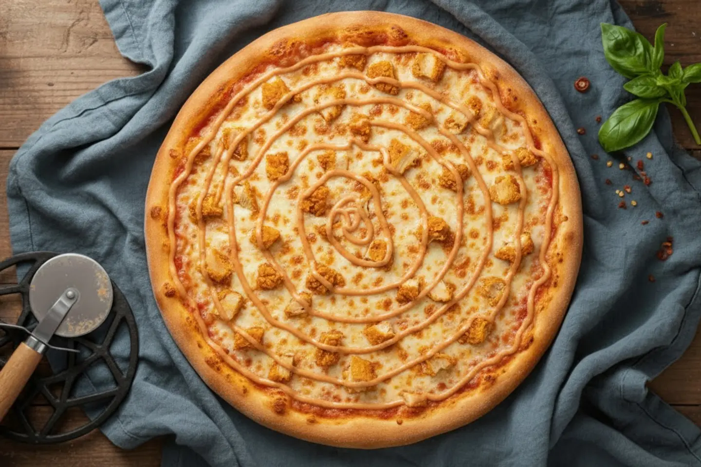 Mix Crispy Pizza - Large Size