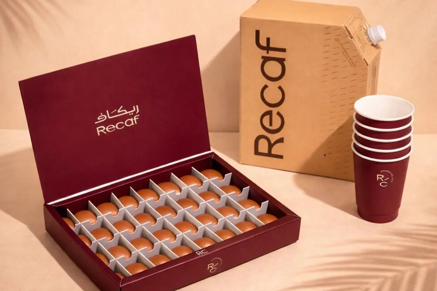 Salted Caramel Bites Box - Salted Caramel Bites 24 Pcs Box With 1 L Coffee