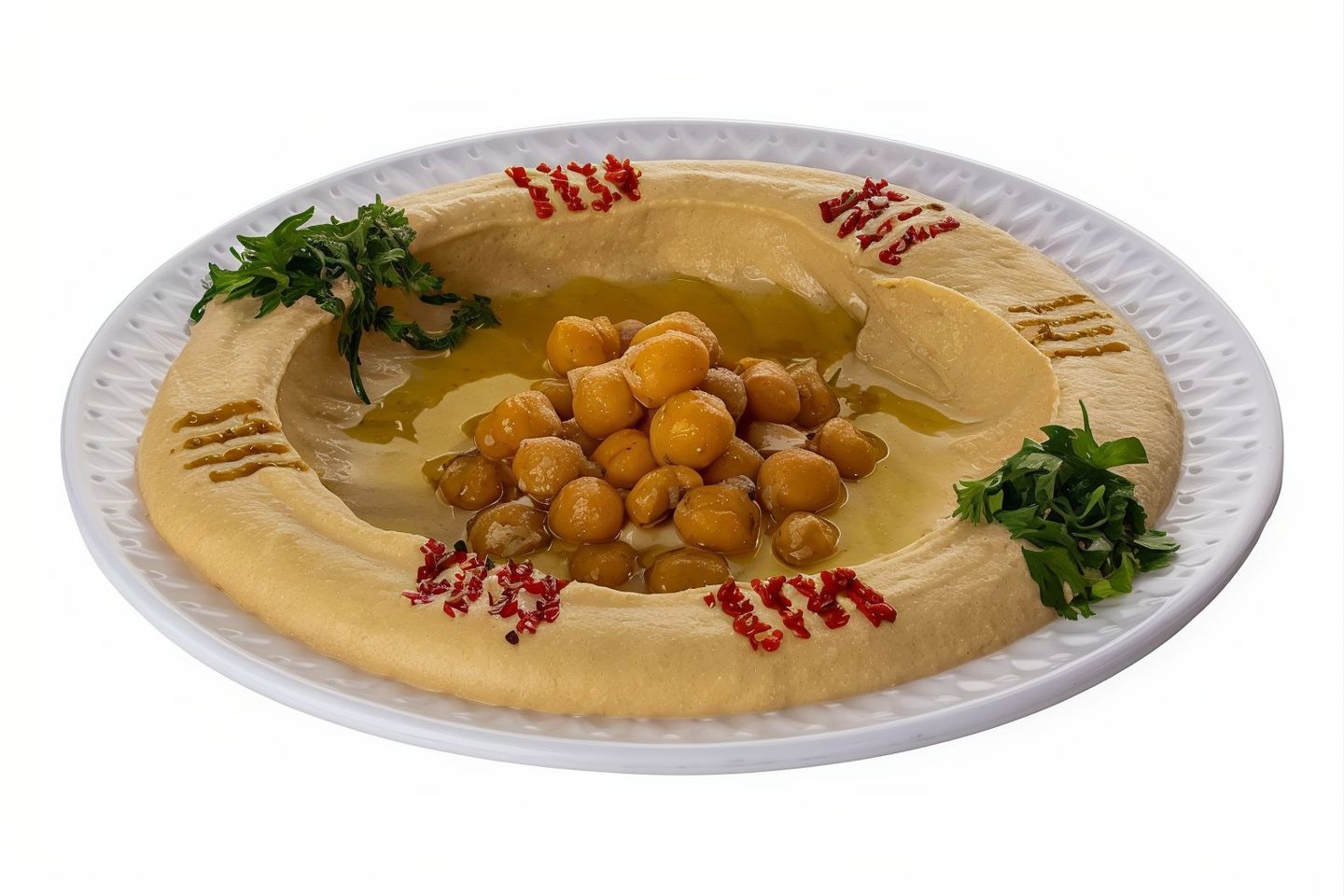 حمص ناعم بالطحينه  - علبه صغير