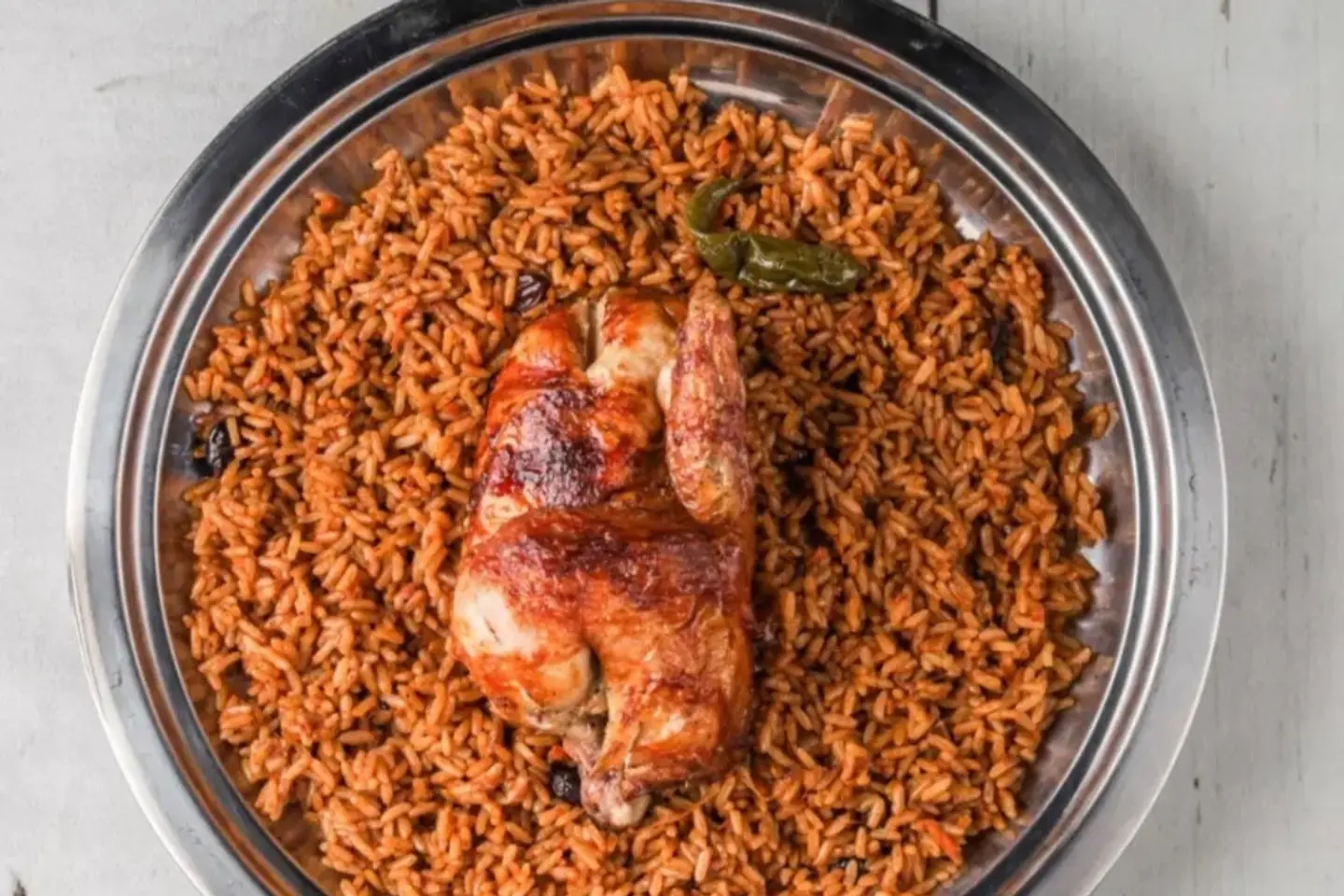 Chicken With Red Rice - Half