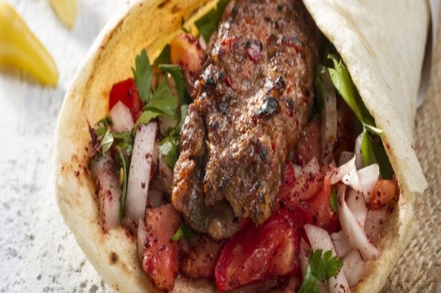 Fresh Meat Kebab Sandwich - Small