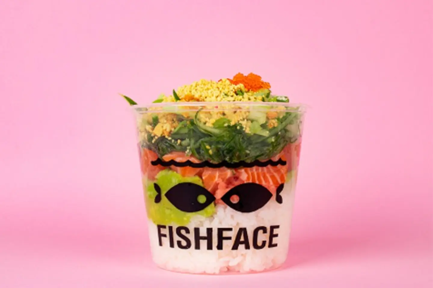 Crunchy Salmon Honey Glaze Poke - Large