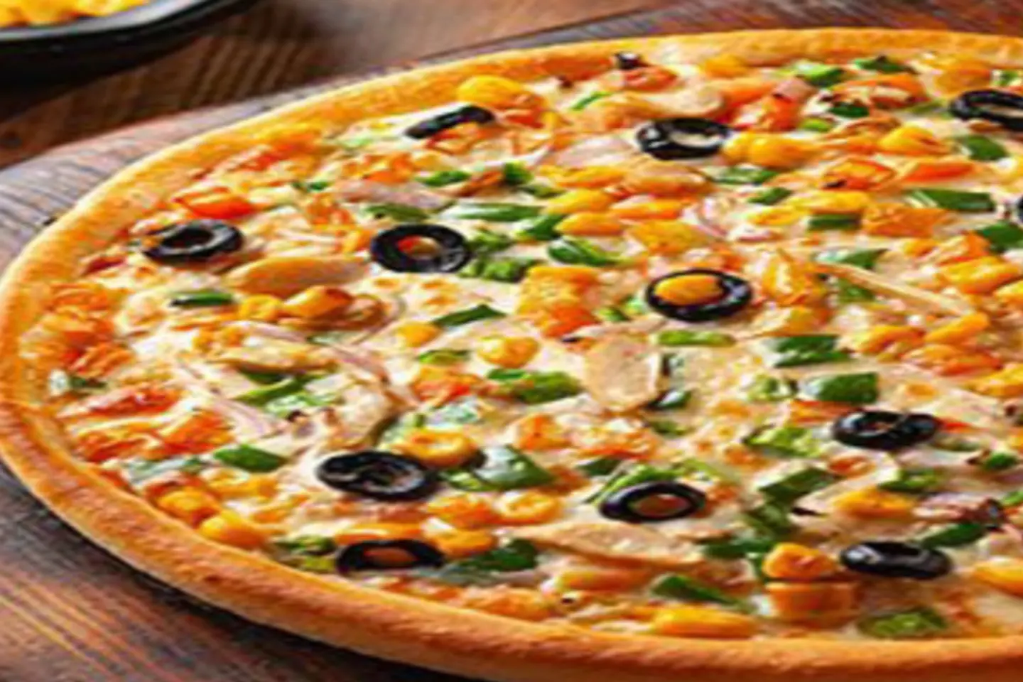 بيتزا الخضار - كبير