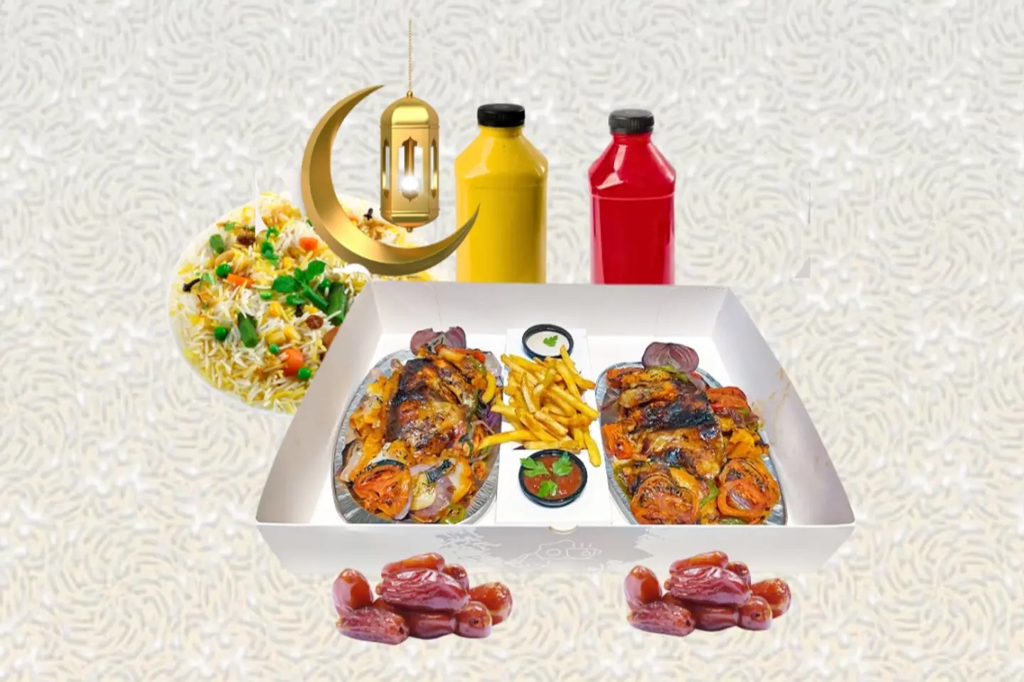 بوكس دجاج فرن - حبة كاملة