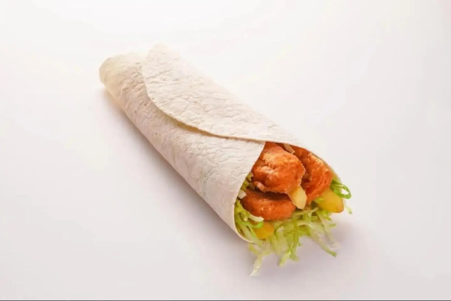 تورتيلا دجاج فيليه حراق - صغير