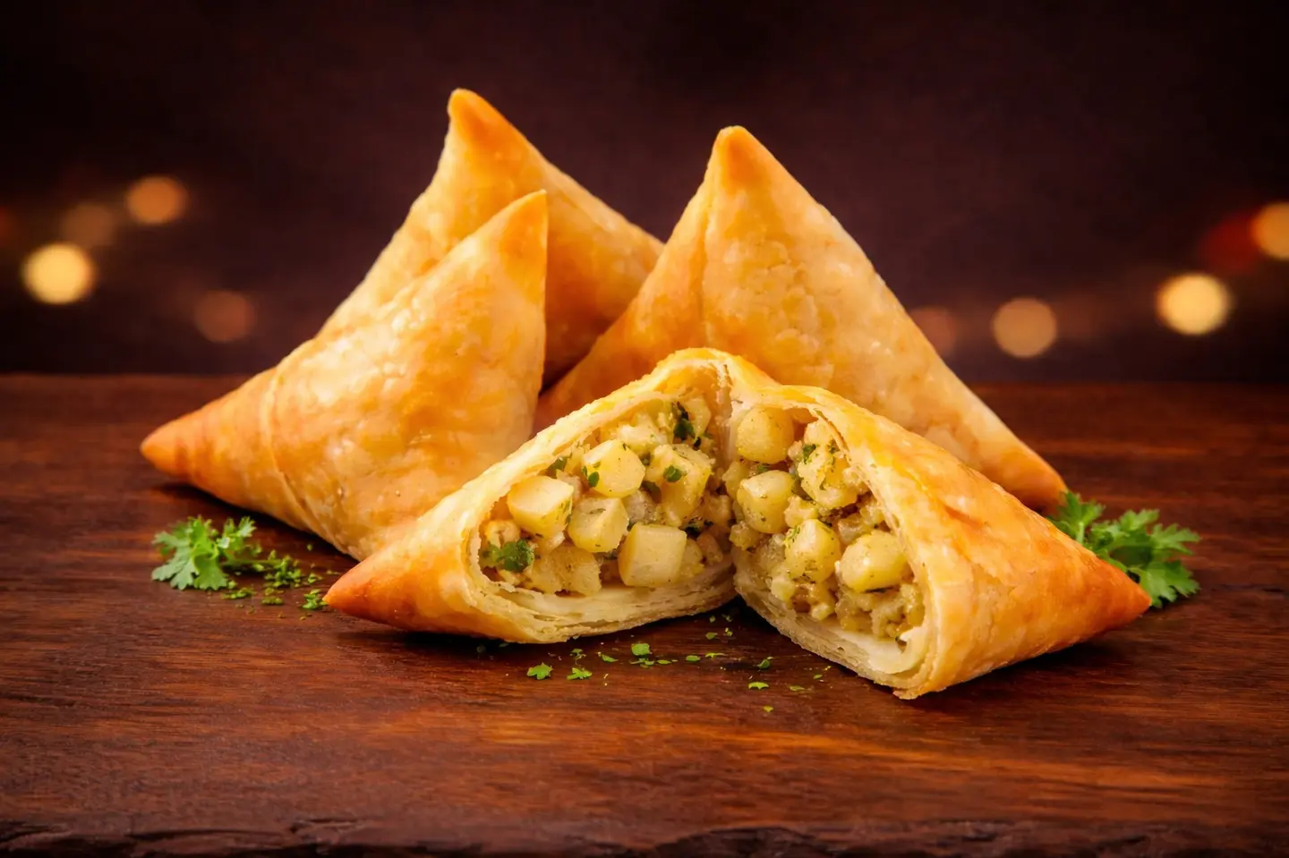 سمبوسة بطاطس - نص كيلو