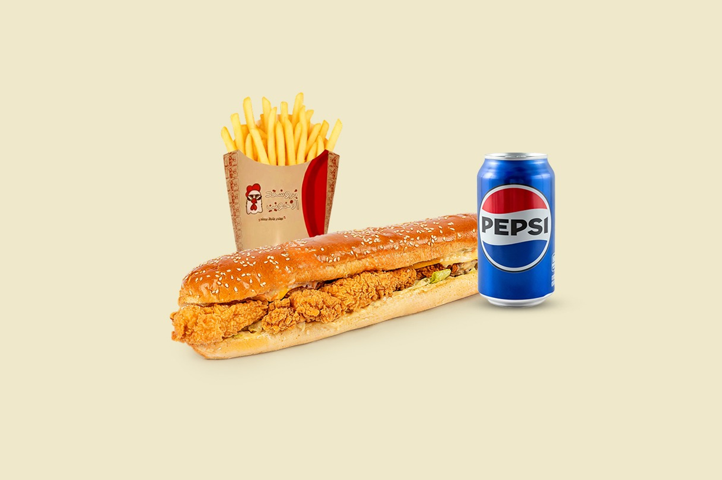 بيج الاخوين كرانشي تشكن - ساندوتش