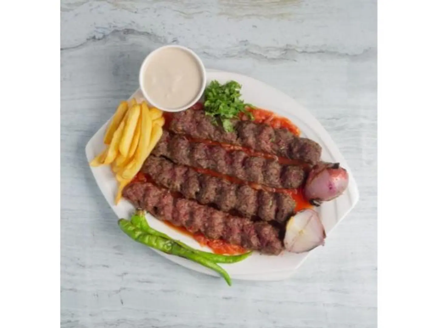 Khaskhash Kebab - For One Person