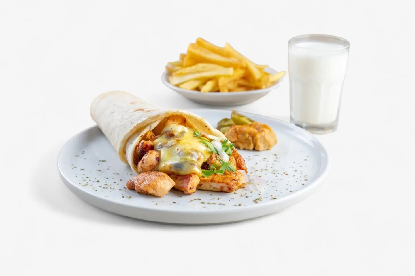 Large Shawarma - With Cheese