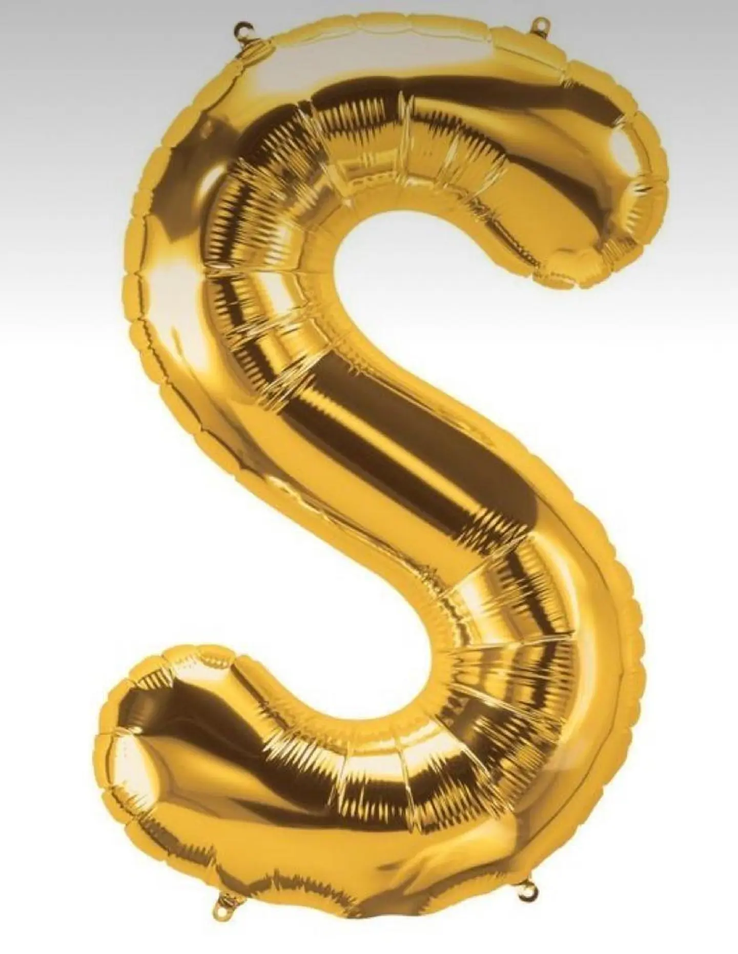 Balloon With The Letter S - Silver