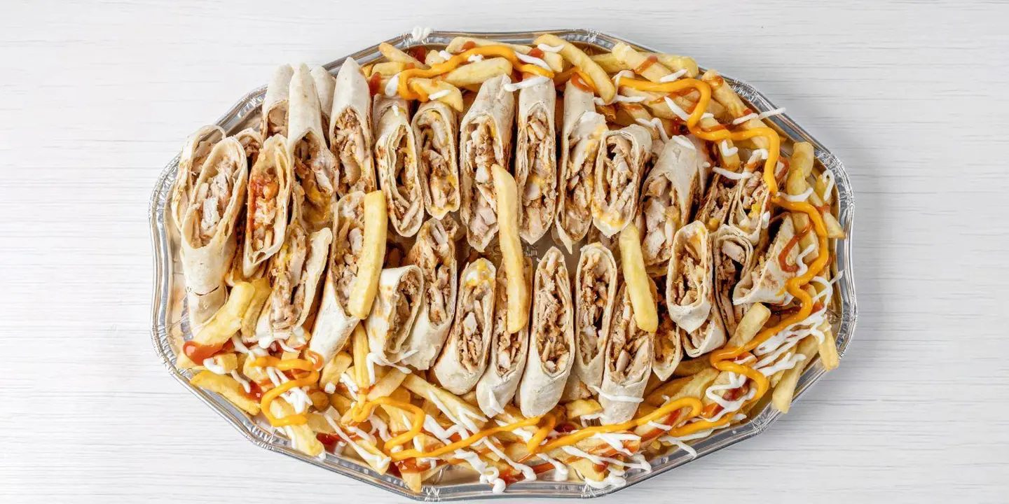 طبق شاورما - صغير