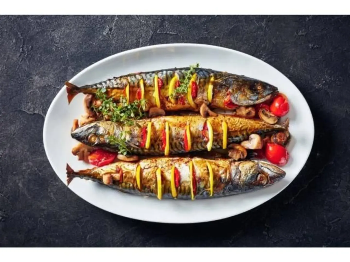 ماكريل - مشوي