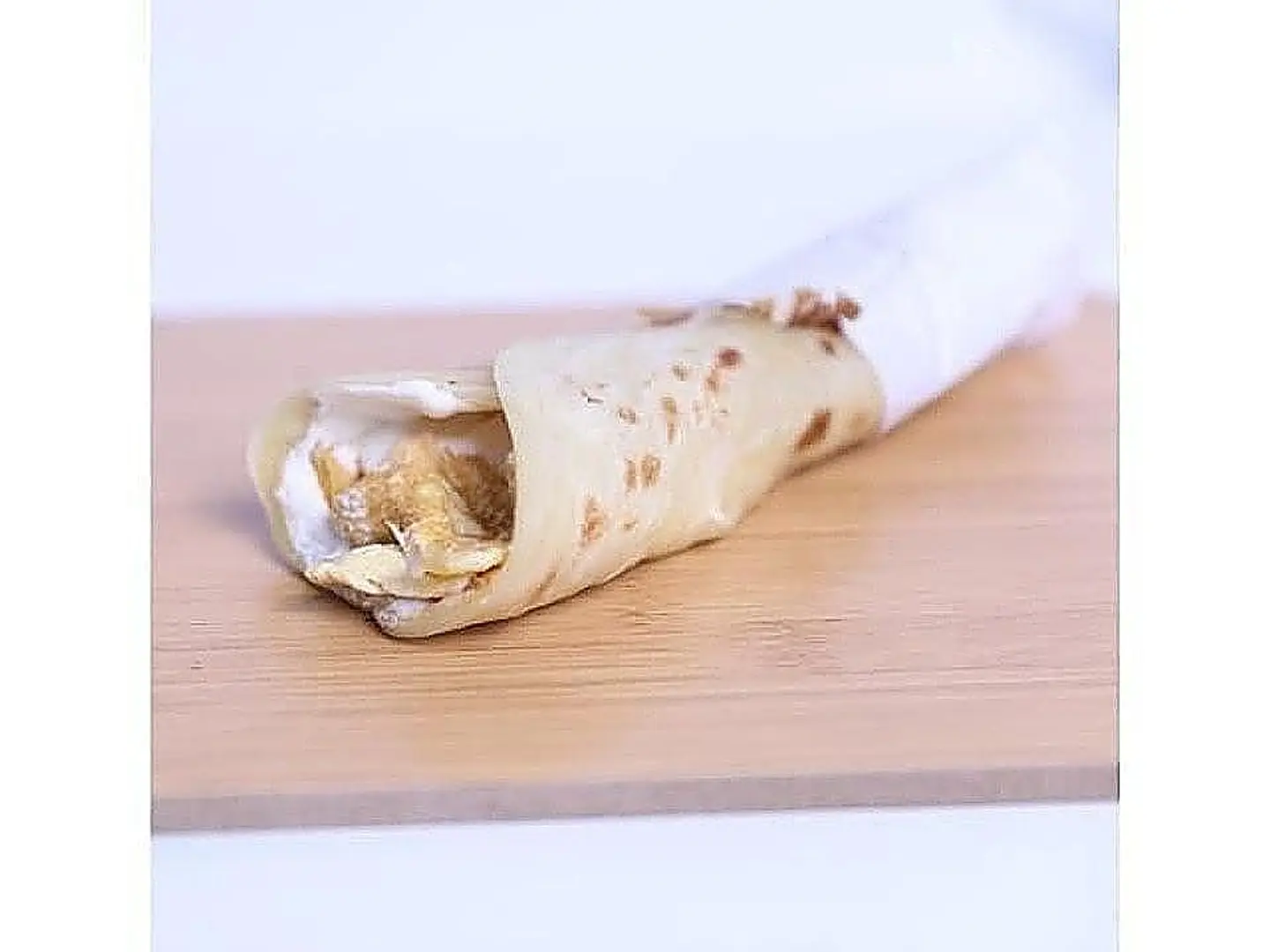 Chapati With Egg And Cheese - Fried