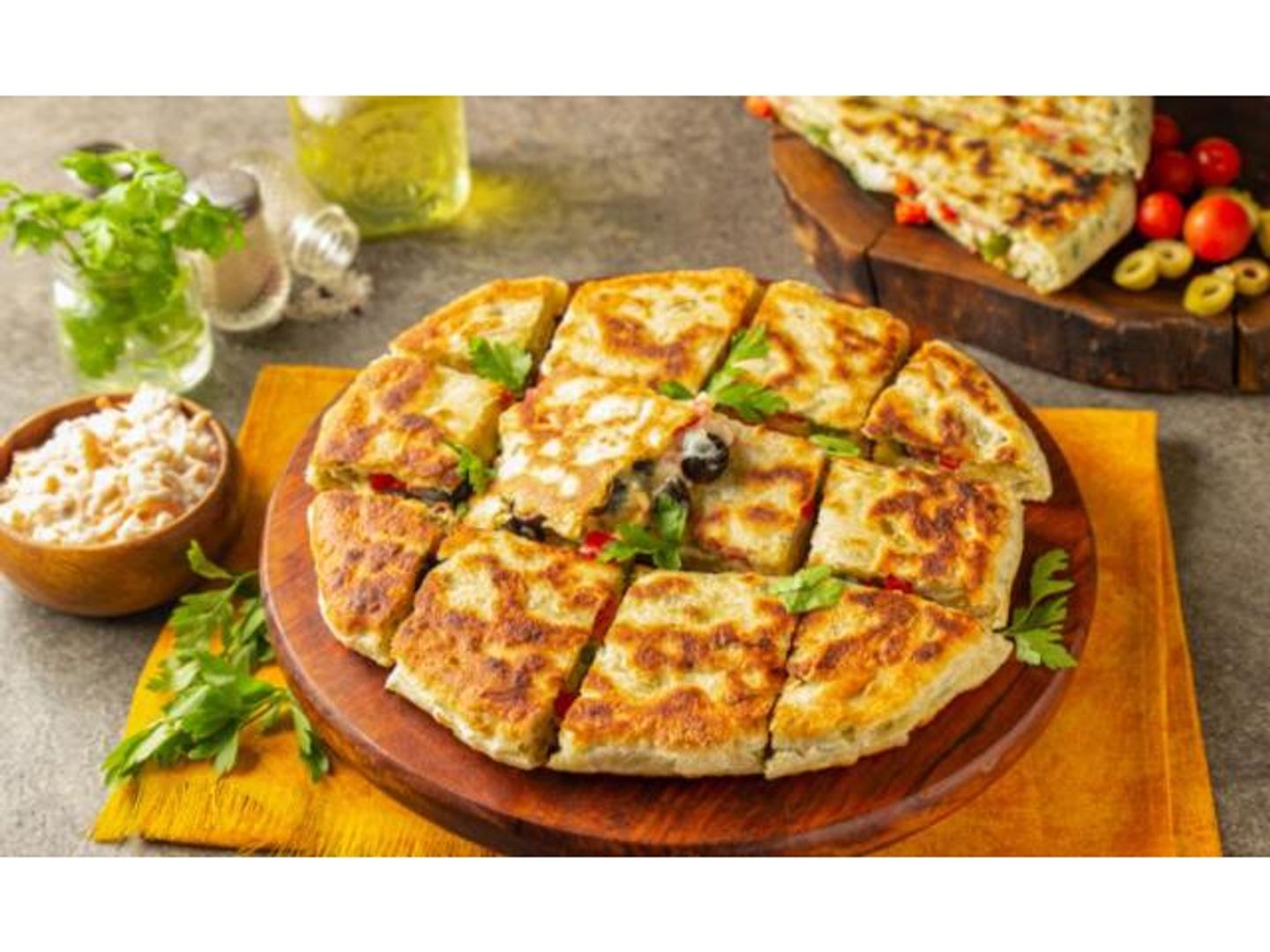 فطيرة المزاجنجية - وسط