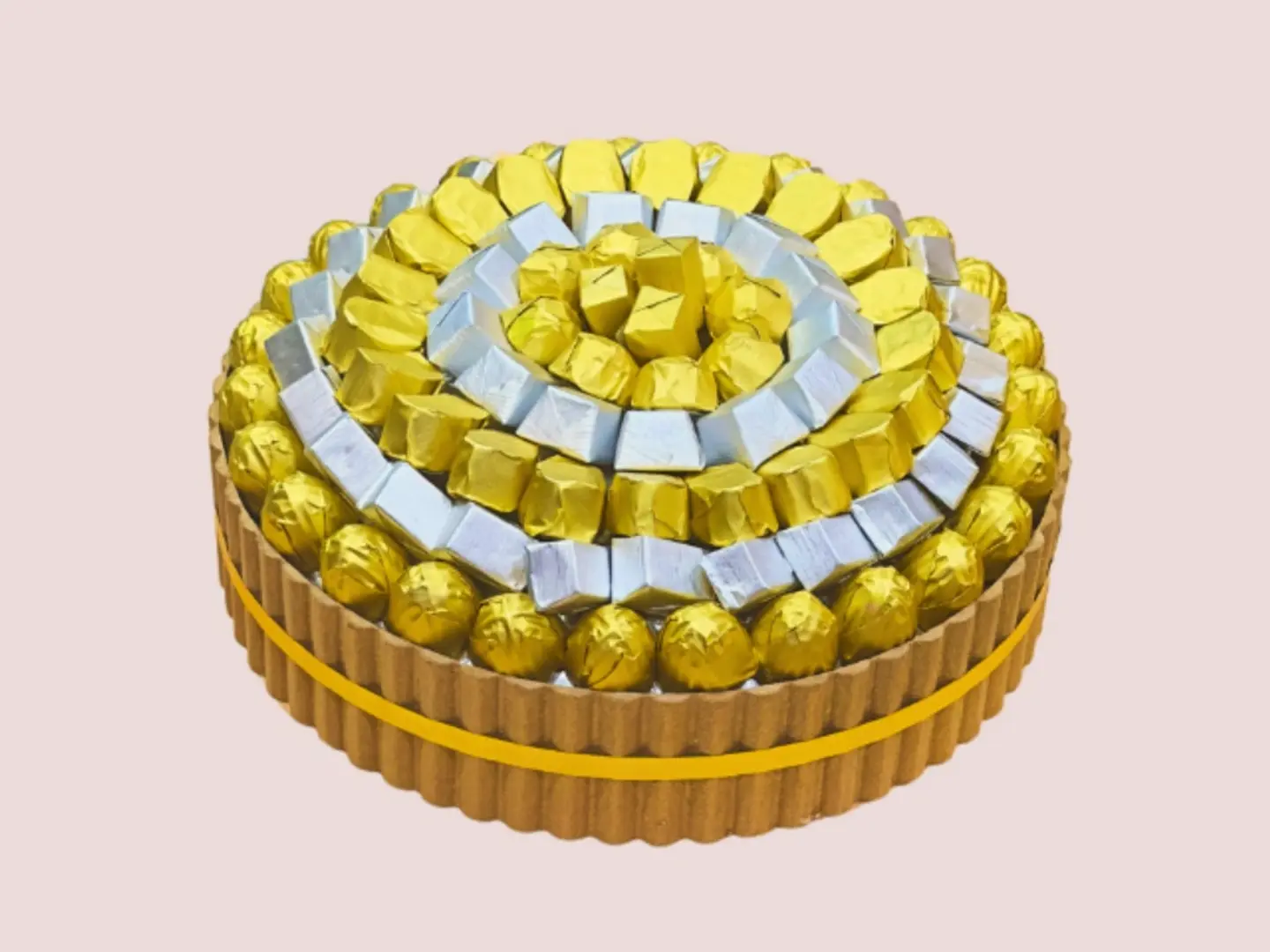 صينية خشبية مستديرة - كبير - ١ كيلو