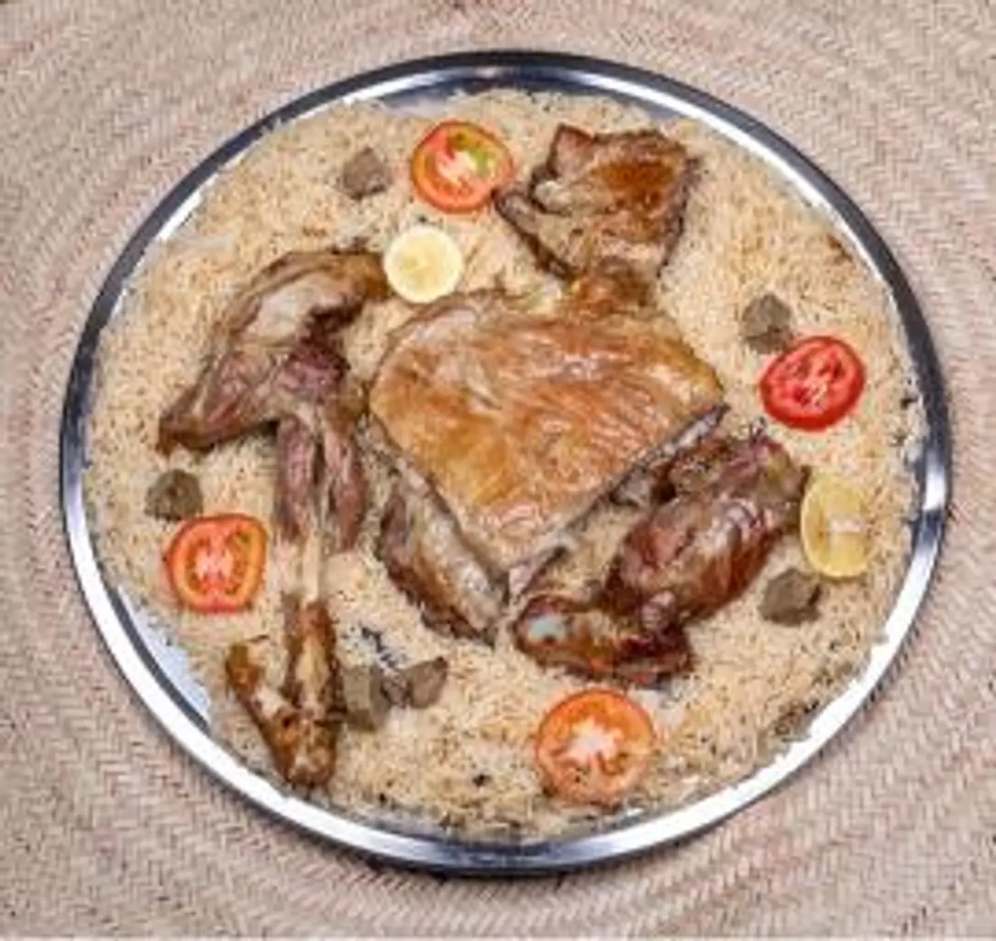 Meat With Rice - For One People