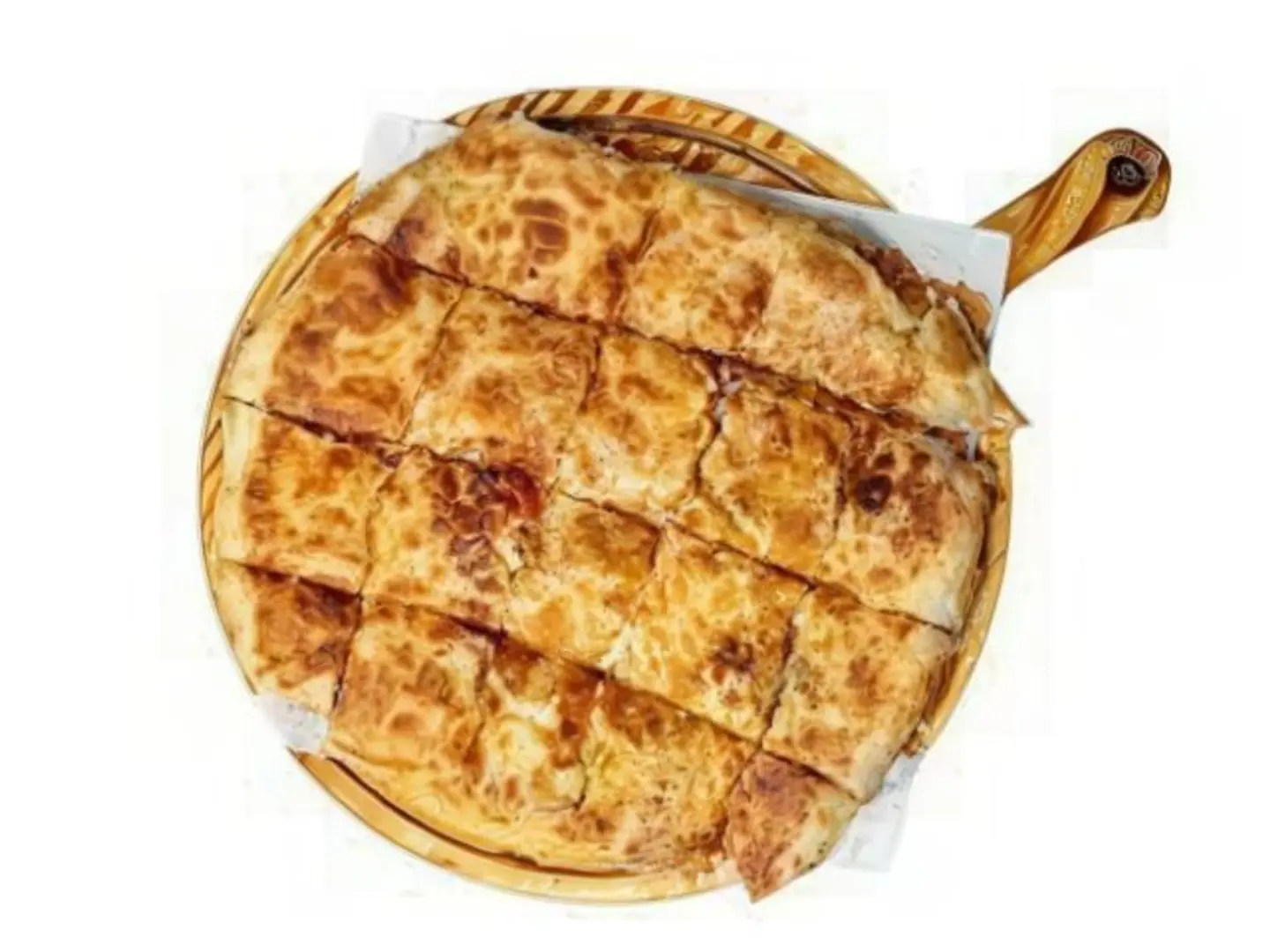 Pie With Kiri Cheese And Pastrami - Medium