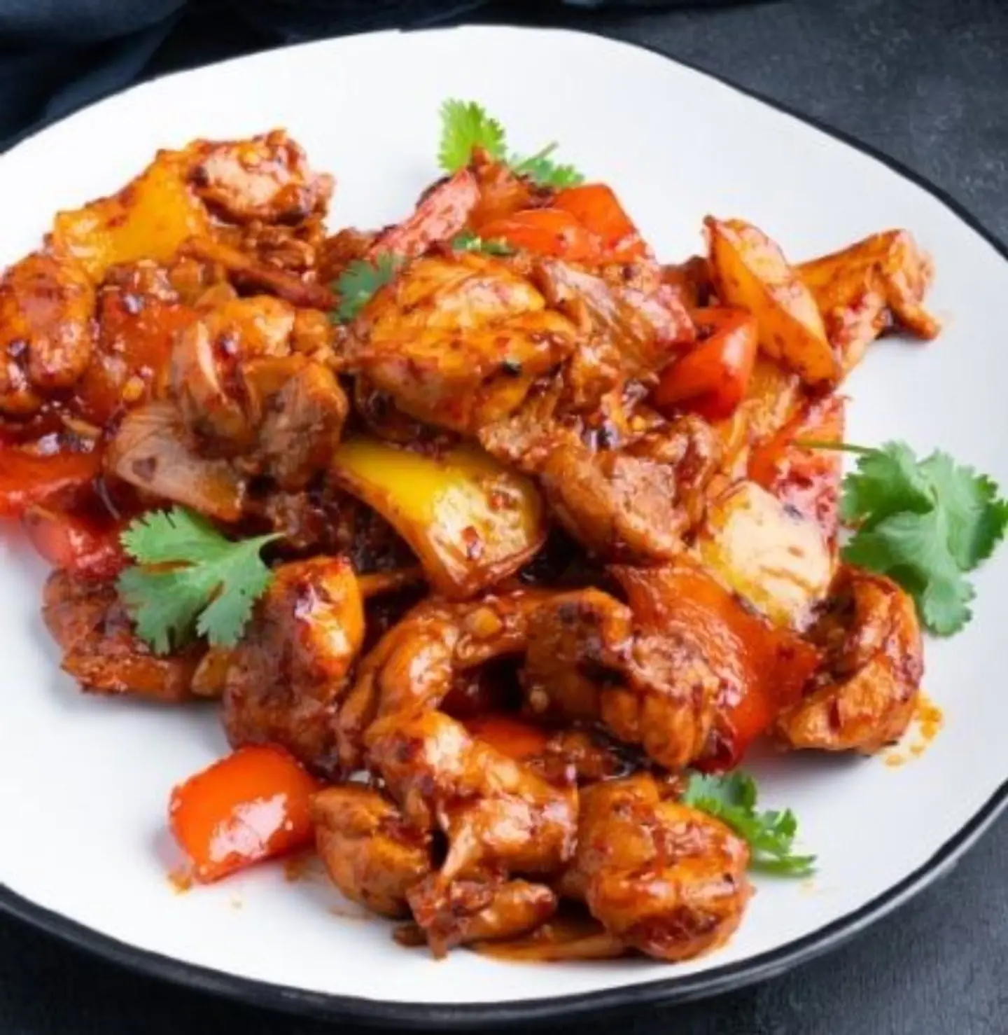Chilly Chicken - Semi Wet