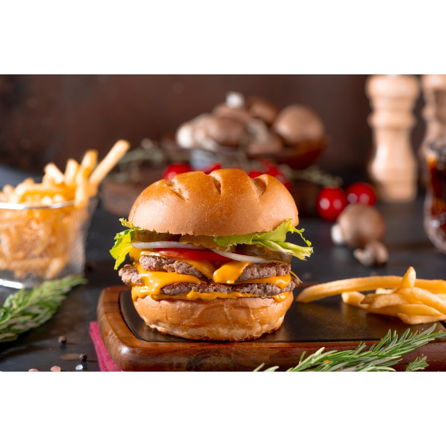 Double Smash Burger - Sandwich