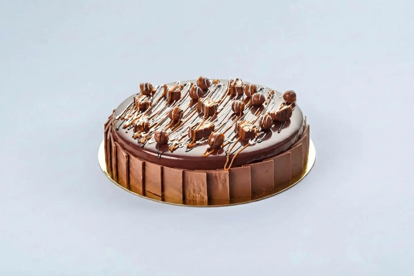 Snickers Mousse Cake - Medium Template