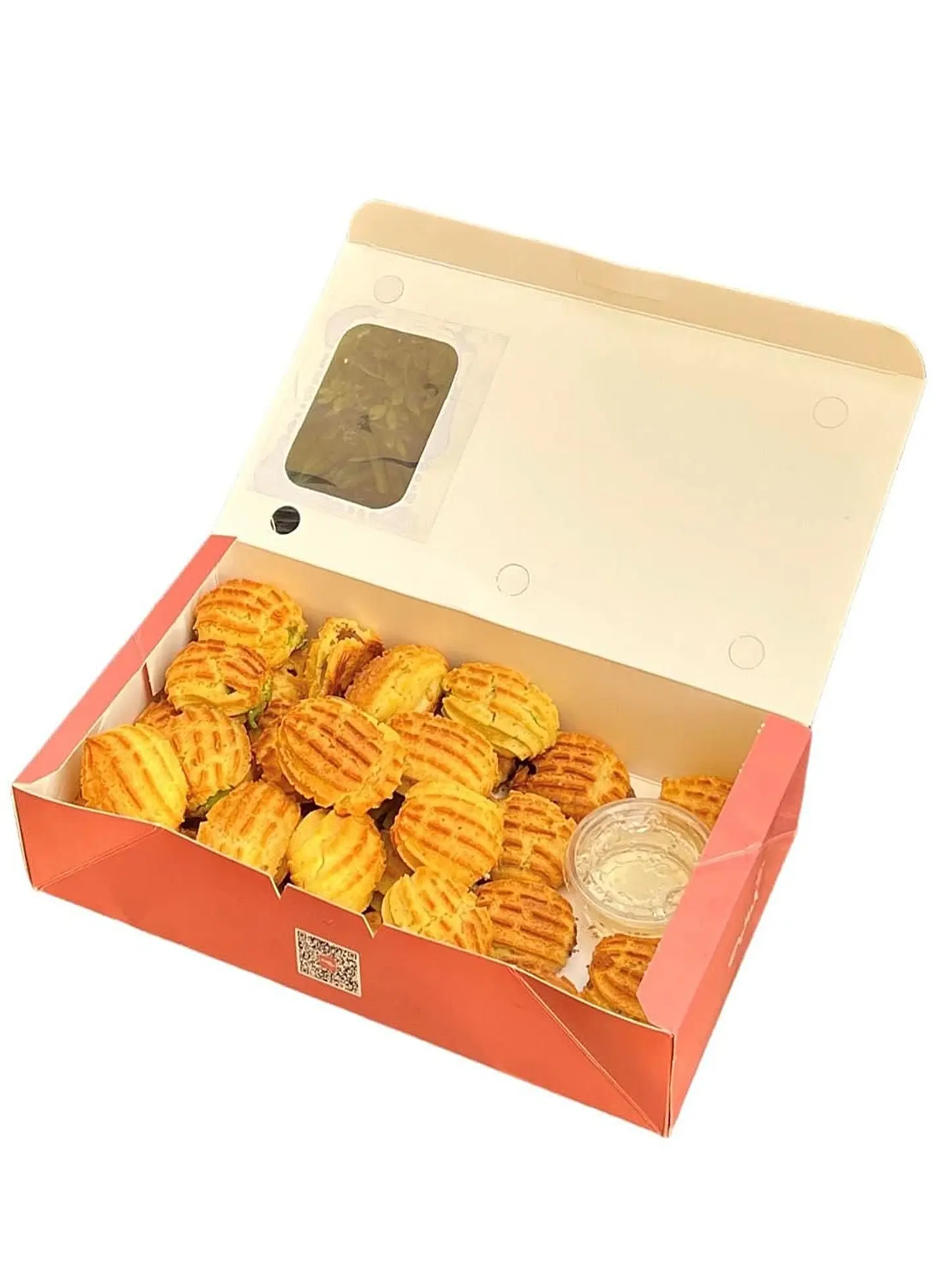 Grilled Tulumba With Cream And Chesse - Medium