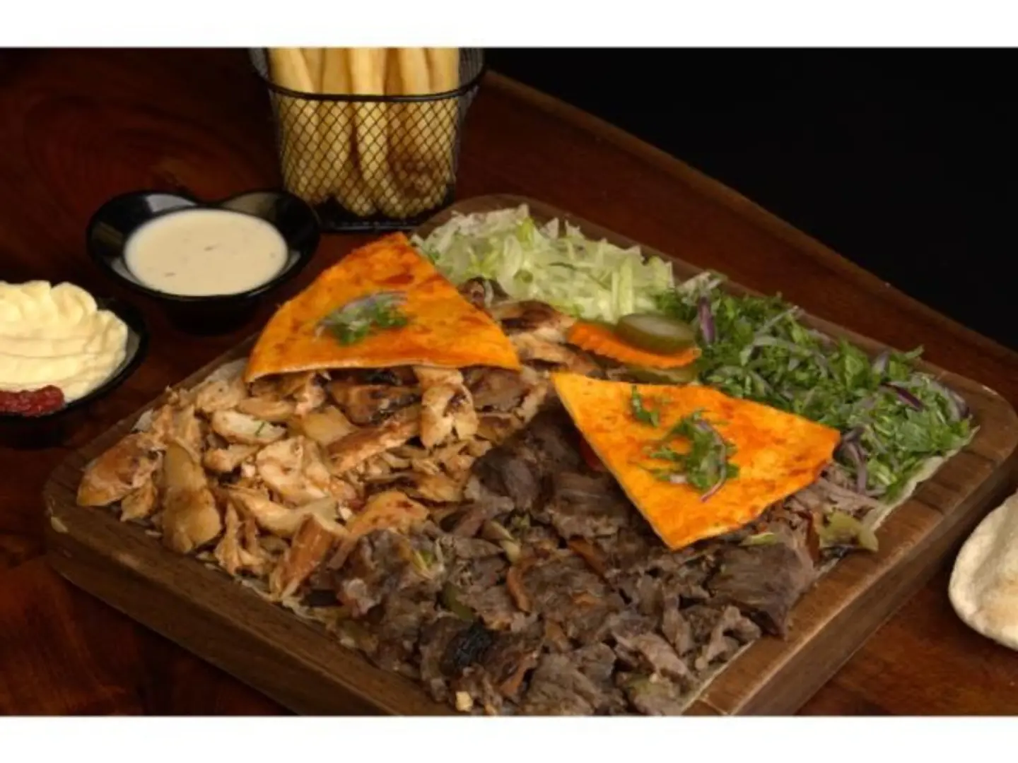 Mixed Shawarma Plate - Small