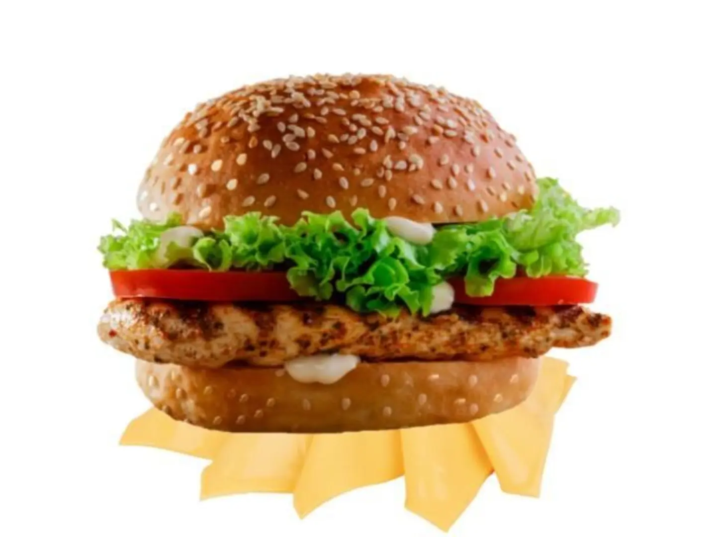 جريل برجر دجاج - صغير