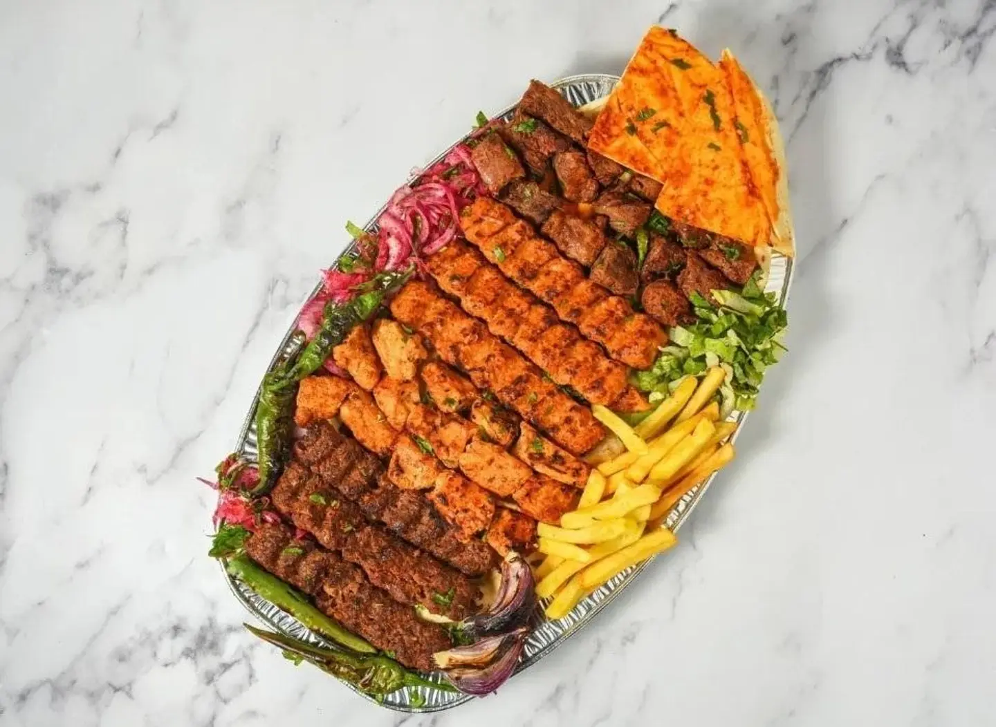 Chef's Mixed Grill - 3 Small Awsal