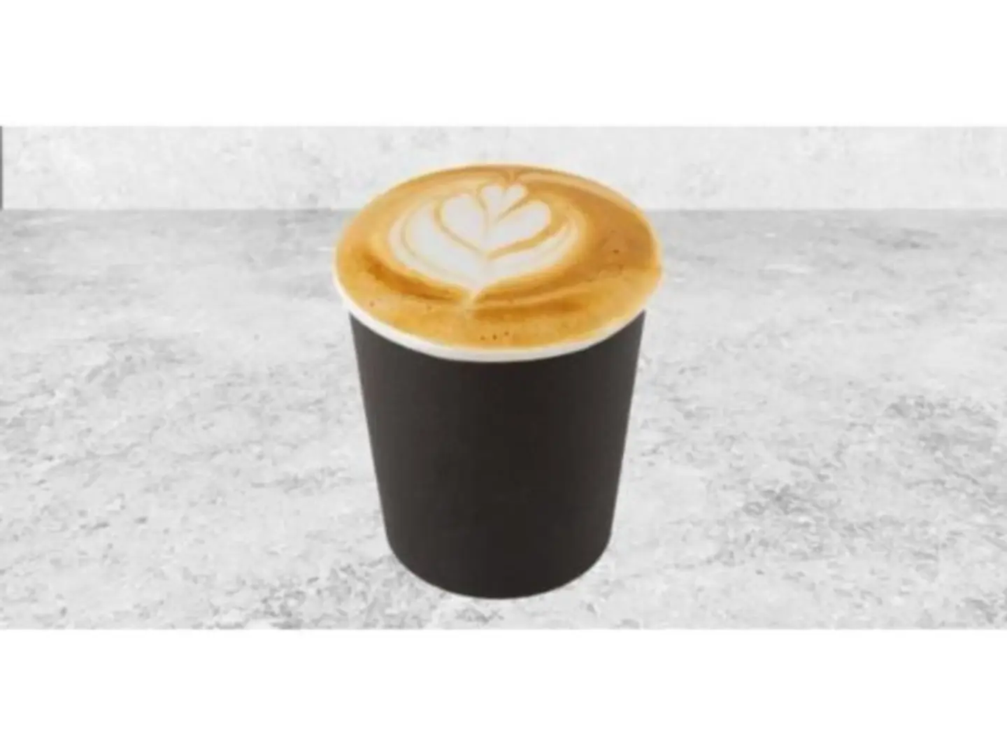 موكا حارة - كوب وسط