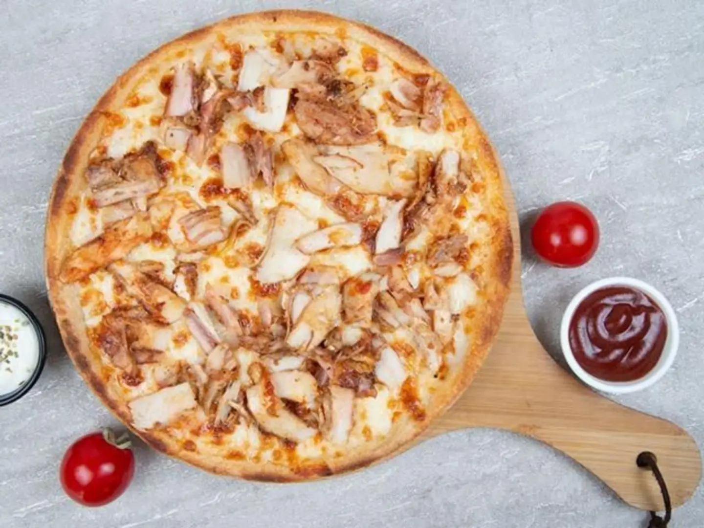 بيتزا شاورما - دجاج