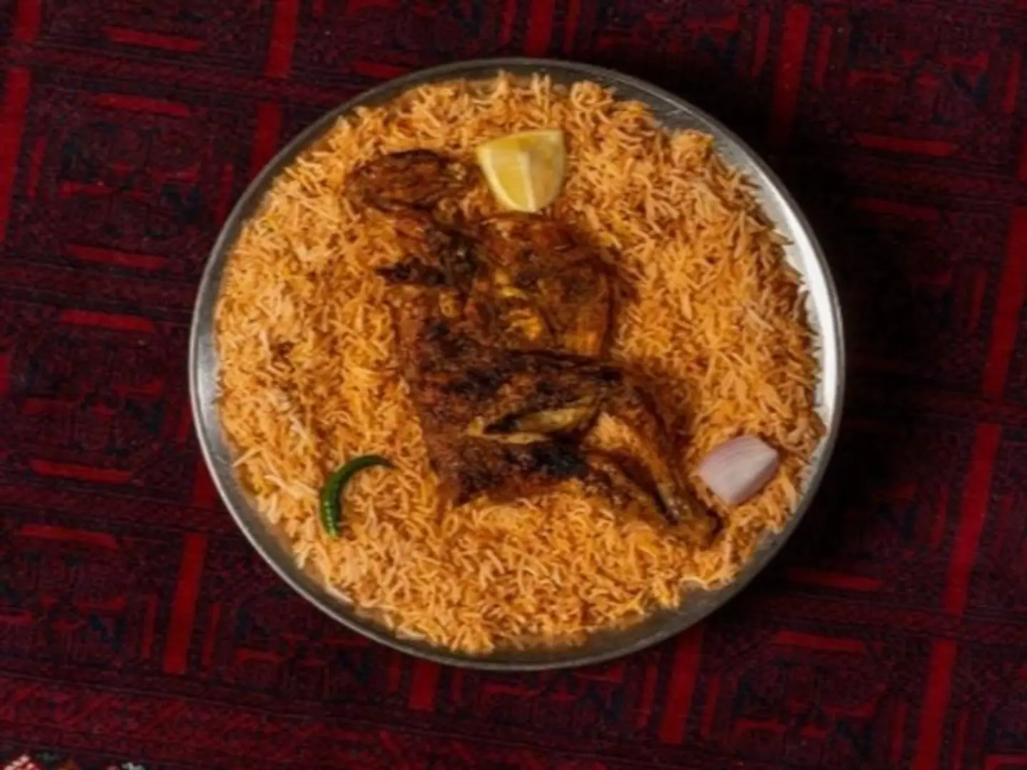 Seasoned Madhbi Chicken - Half Chicken