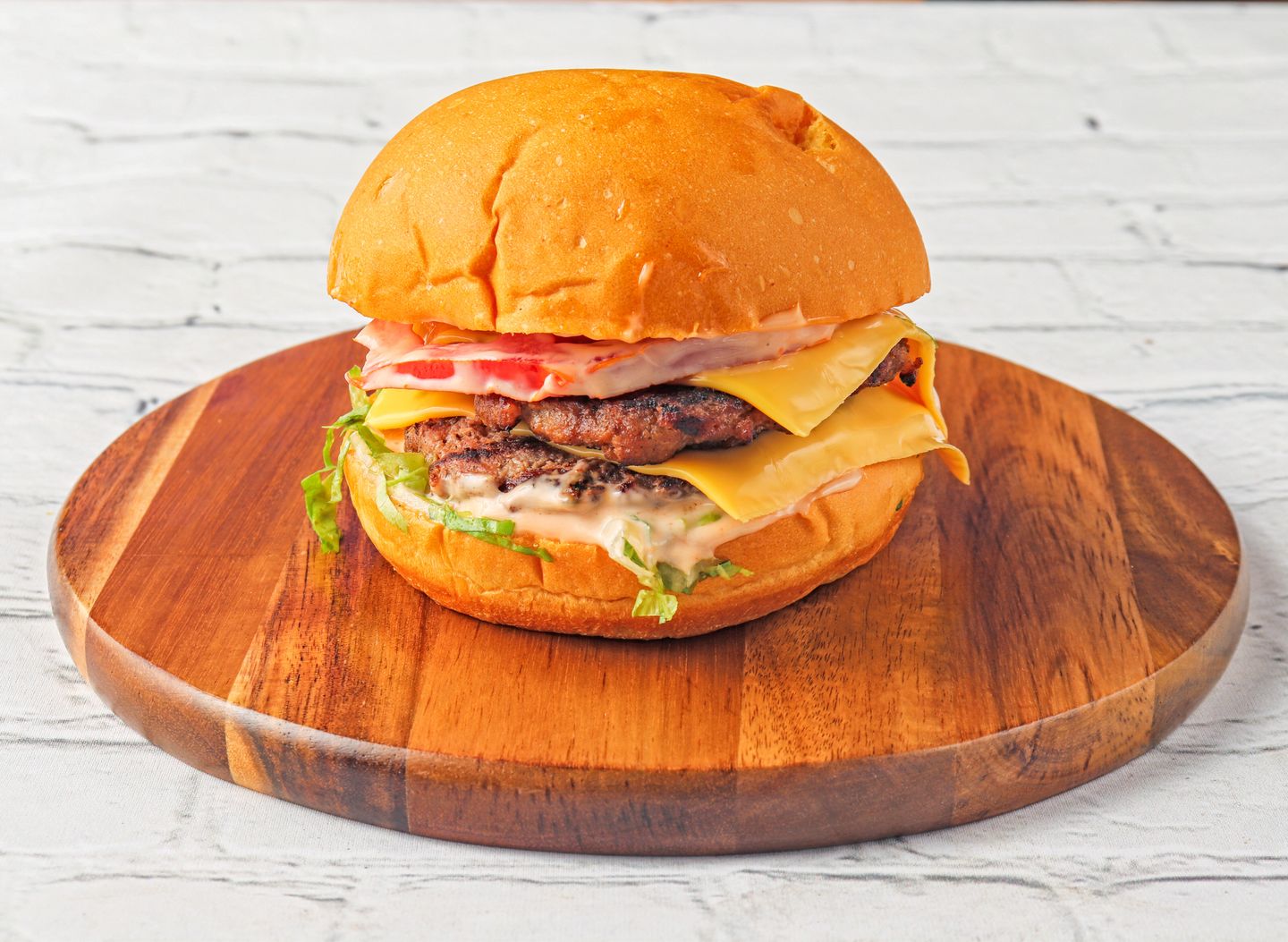 Double Grilled Beef Burger - Sandwich