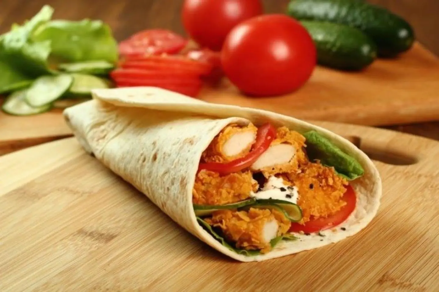 Spicy Zinger Tortilla Sandwich - Small