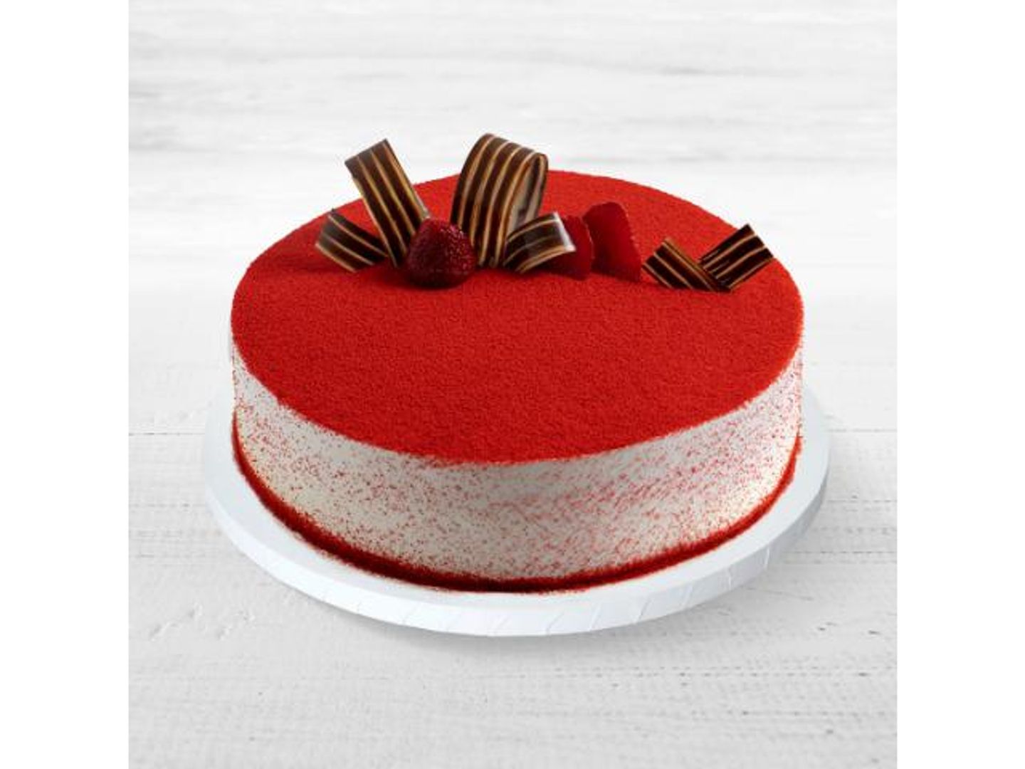Red Velvet With Cheese Cream Cake - Small