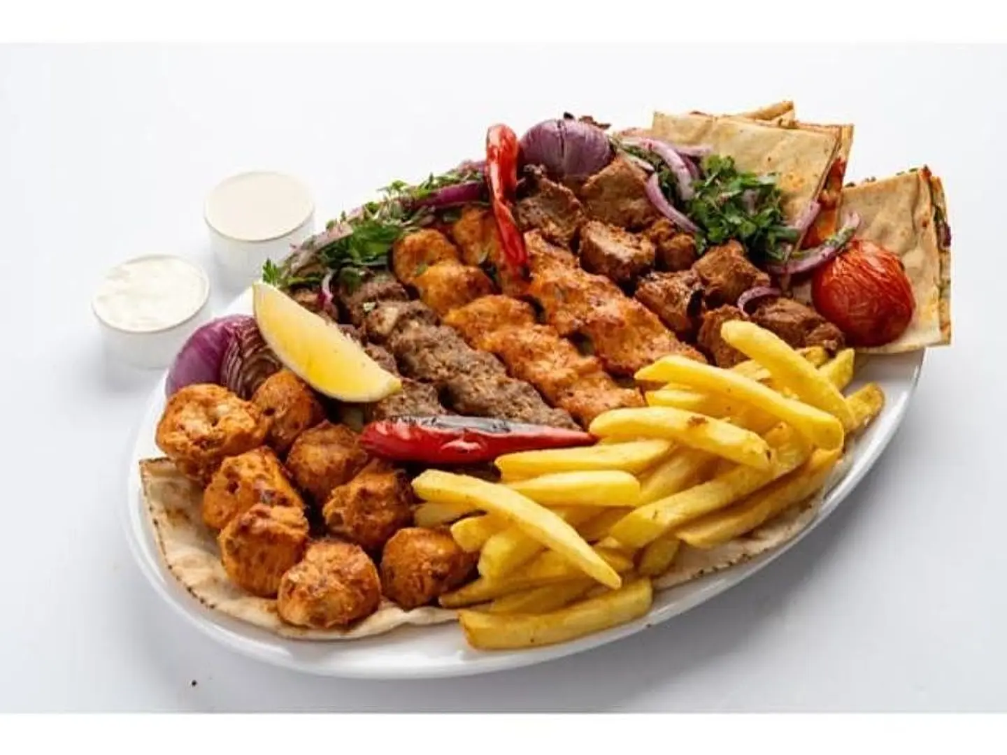 صحن مشكل مشوي - صغير